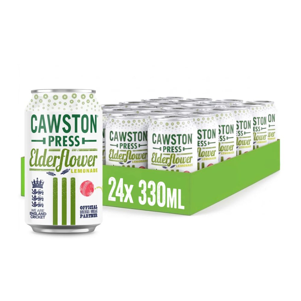 Cawston Press Sparkling Elderflower Lemonade 24 x 330ml
