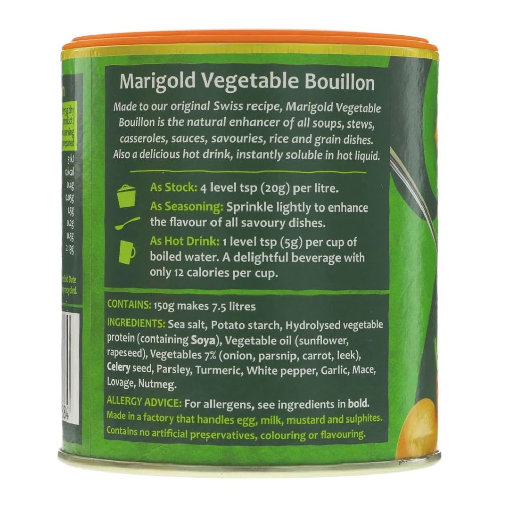 Marigold Original Vegetable Bouillon Powder Green 500g