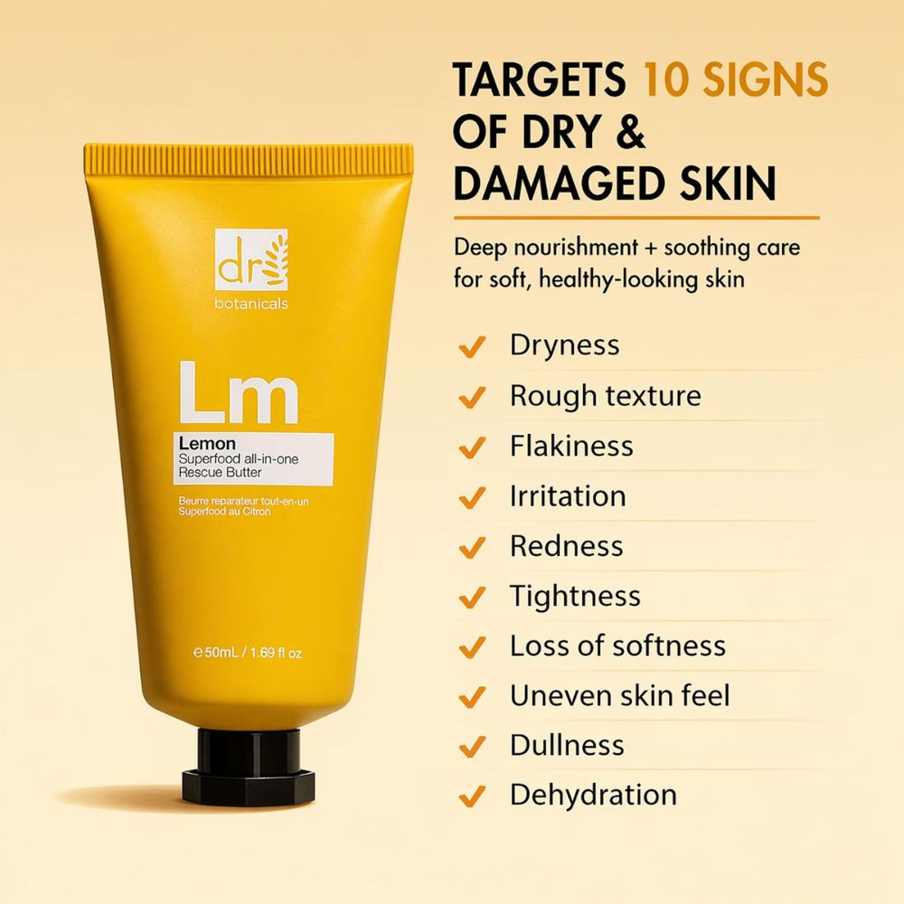 Dr Botanicals Lemon Rescue Butter 50ml