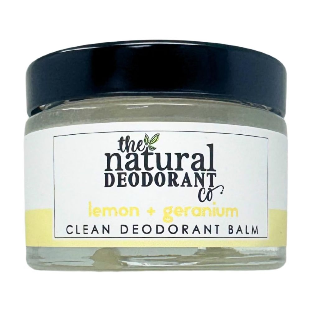 Natural Deo Co Deodorant Balm Lemon & Geranium 55g