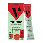 ViDrate Cherry Electrolyte Drink Powder with Vitamins & Zinc 30 x 3g