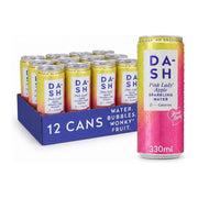 Dash Water Sparkling Water Pink Lady Apple 12 x 330ml
