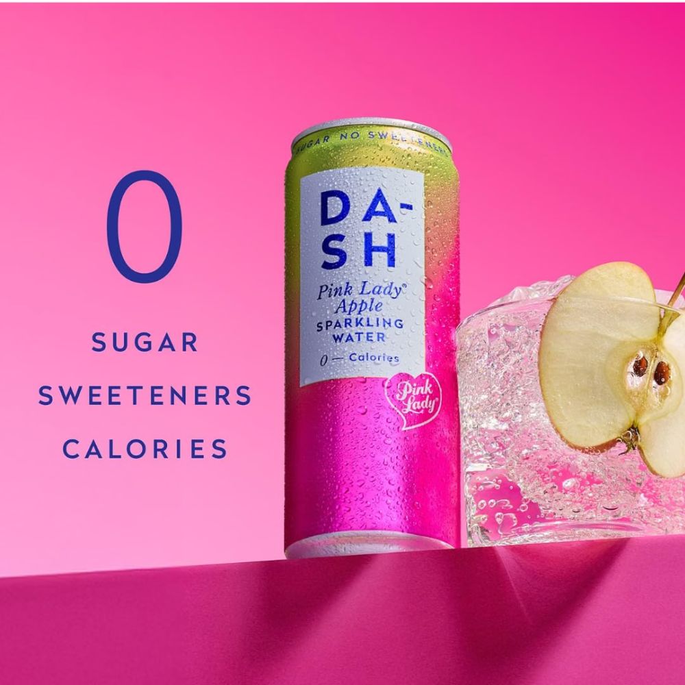 Dash Water Sparkling Water Pink Lady Apple 12 x 330ml