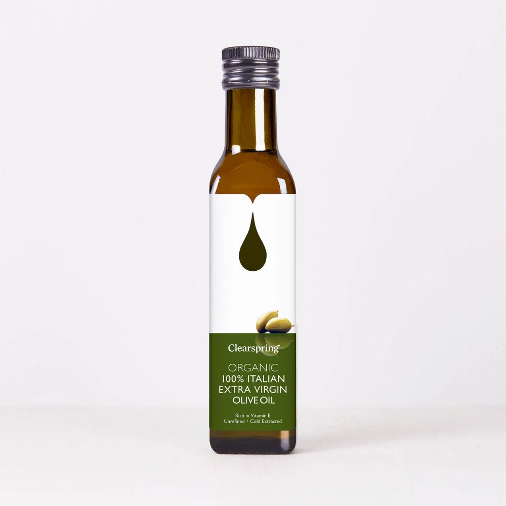 Clearspring Organic 100% Italian Extra Virgin Olive Oil 1 x 250ml