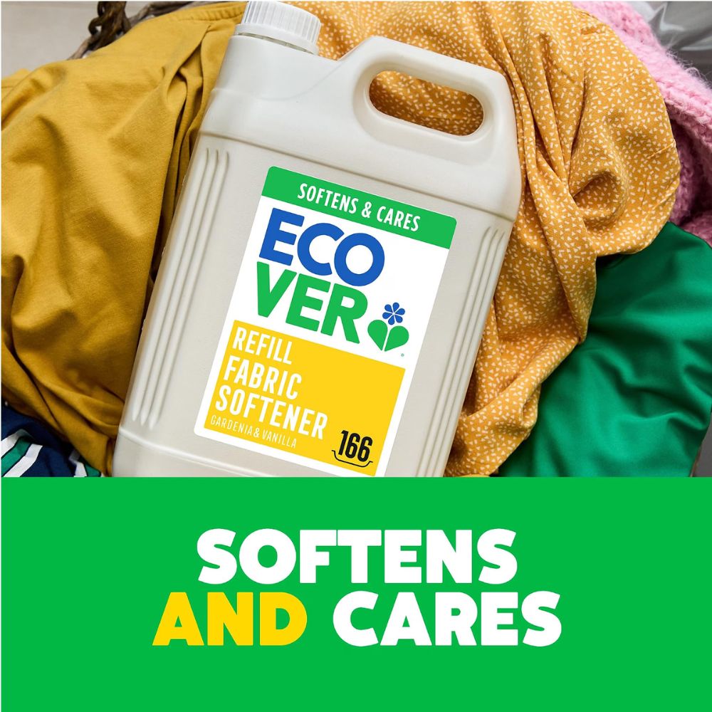 Ecover Apple Blossom & Almond Fabric Softener Refill 15L