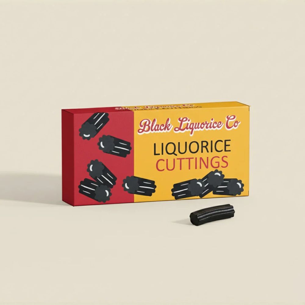Black Liquorice Company Cutting Heritage Box 6 x 125g