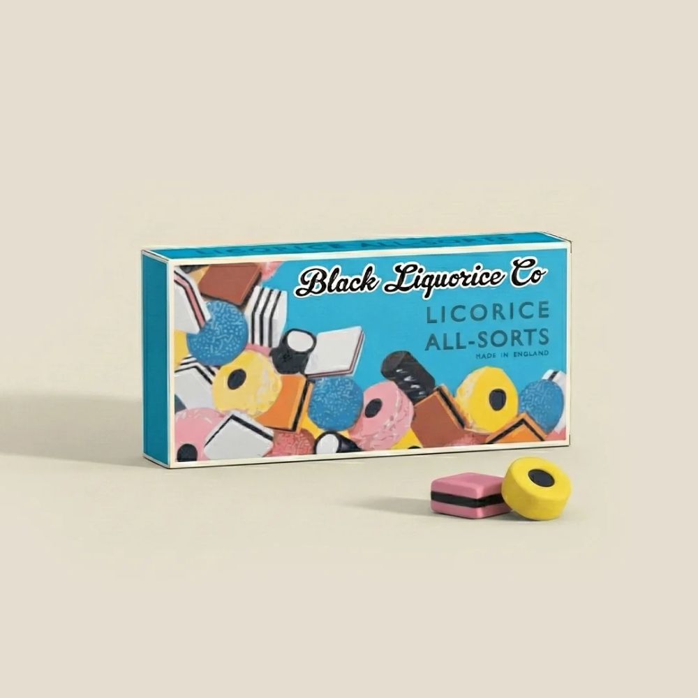 Black Liquorice Company Allsorts Heritage Box 6 x 125g