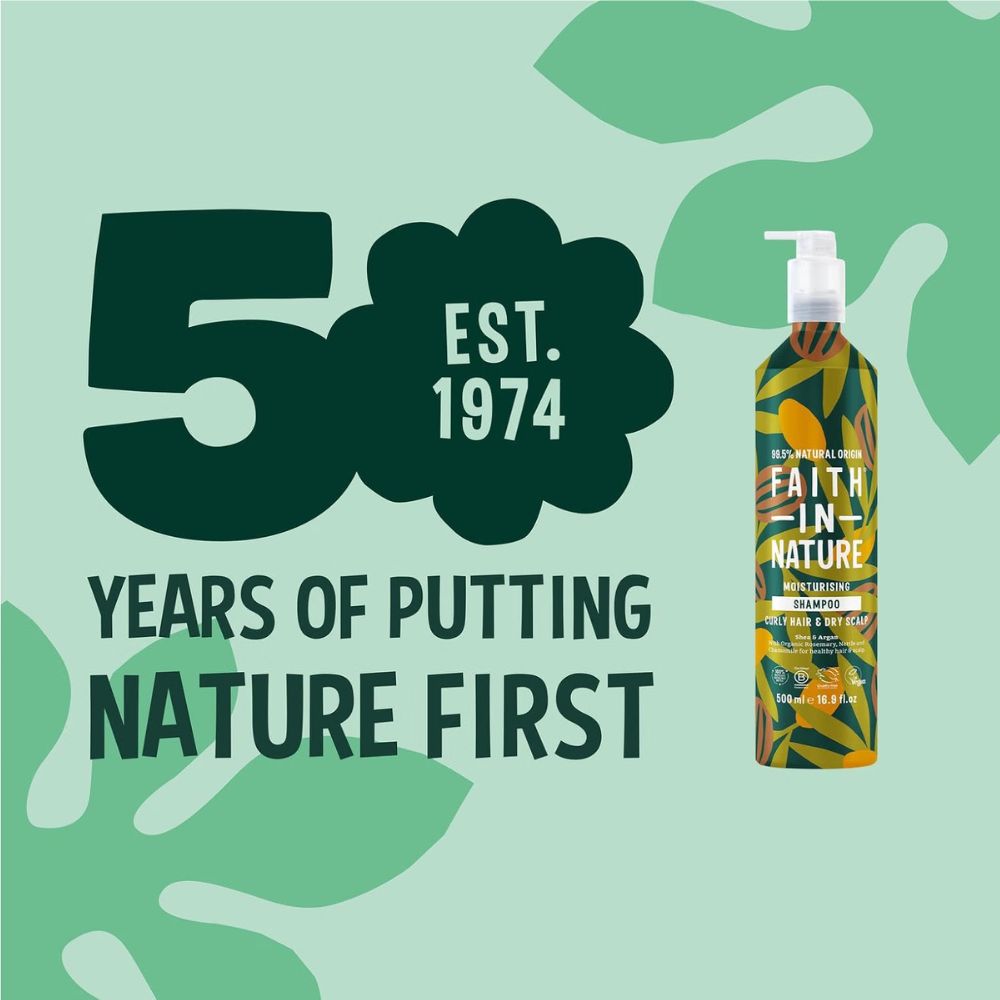 Faith In Nature Shea & Argan Shampoo 500ml