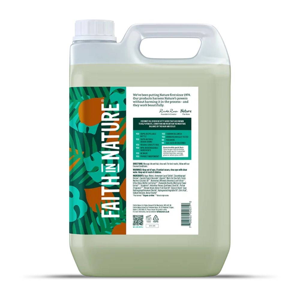 Faith In Nature Coconut Shampoo 5 Litre