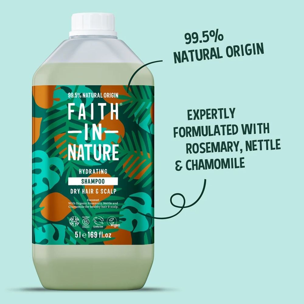 Faith In Nature Coconut Shampoo 5 Litre