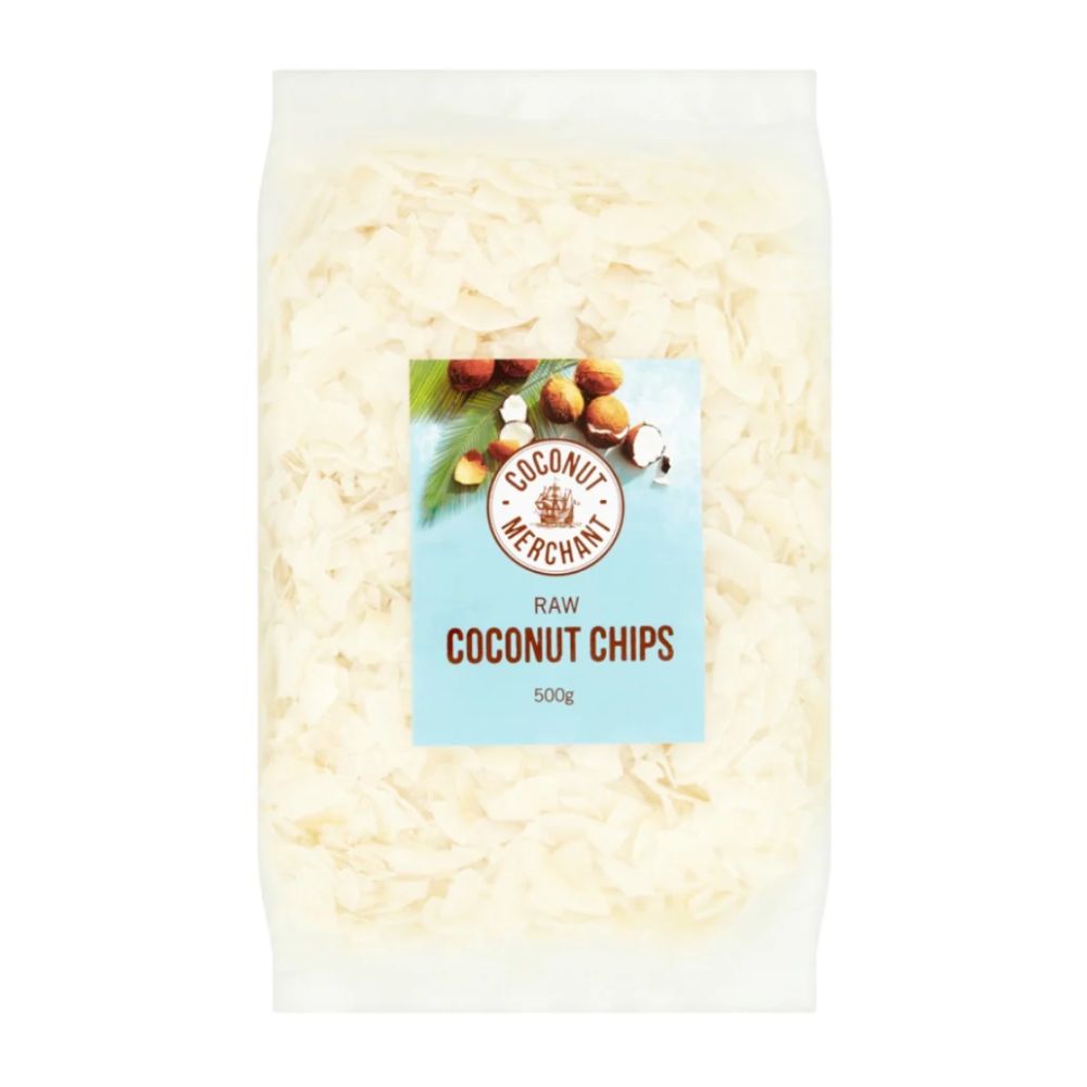 Coconut Merchant Organic Plain Coconut Flakes 500g