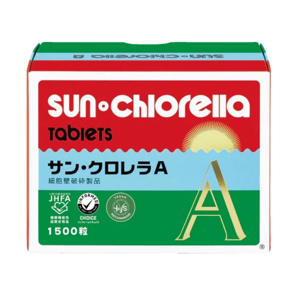 Sun Chlorella Sun Chlorella A 1500 Tablets