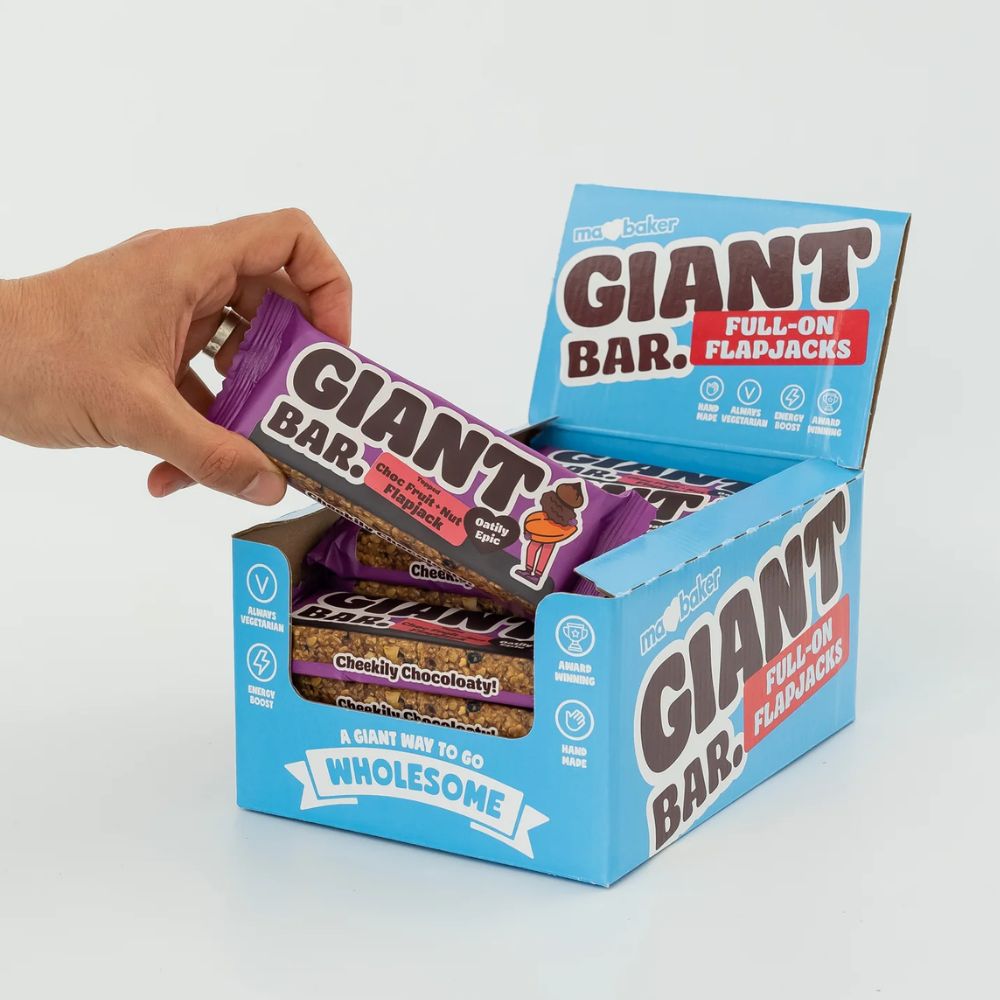 Ma Baker Giant Bar Chocolate Fruit & Nut 20 x 100g