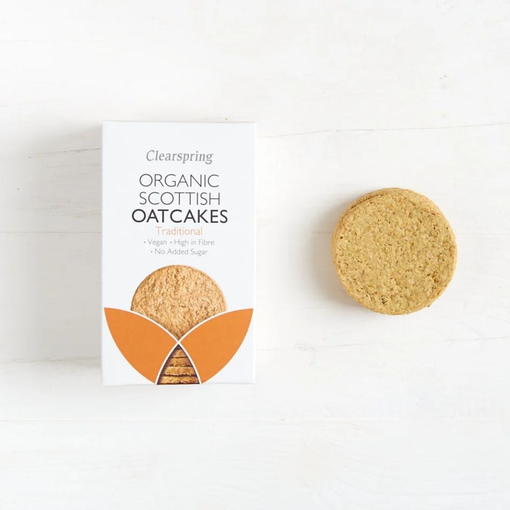 Clearspring Organic Scottish Oatcakes Traditional 200g