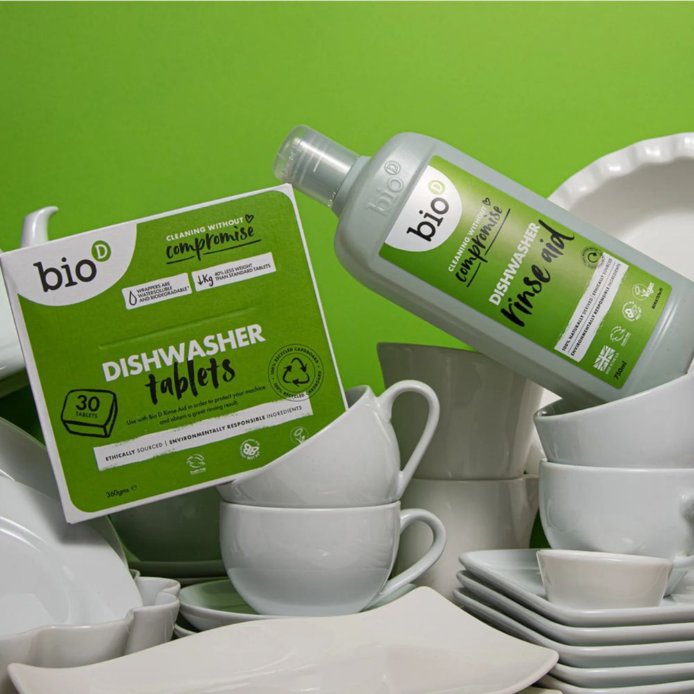 Bio-D Dishwasher Rinse Aid 12 x 750ml