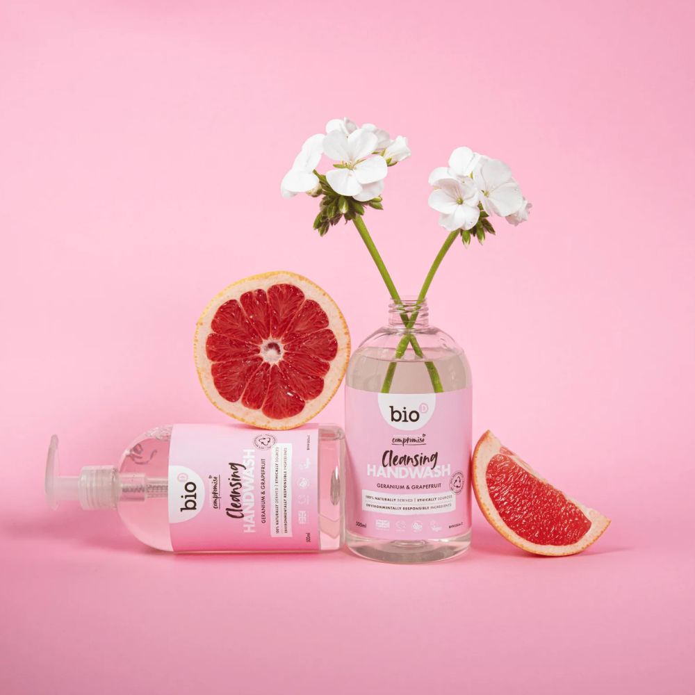 Bio-D Geranium and Grapefruit Cleansing Hand Wash 500ml
