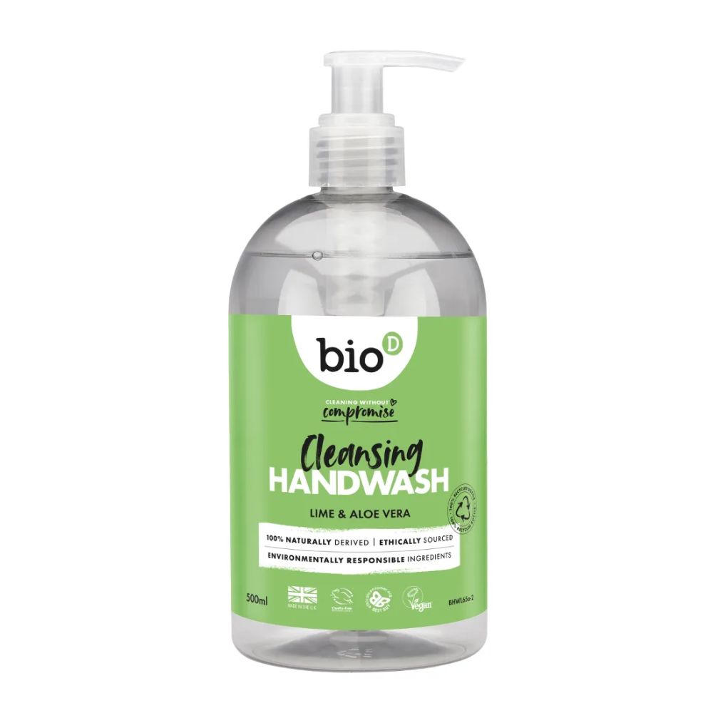 Bio-D Lime and Aloe Vera Cleansing Hand Wash 500ml