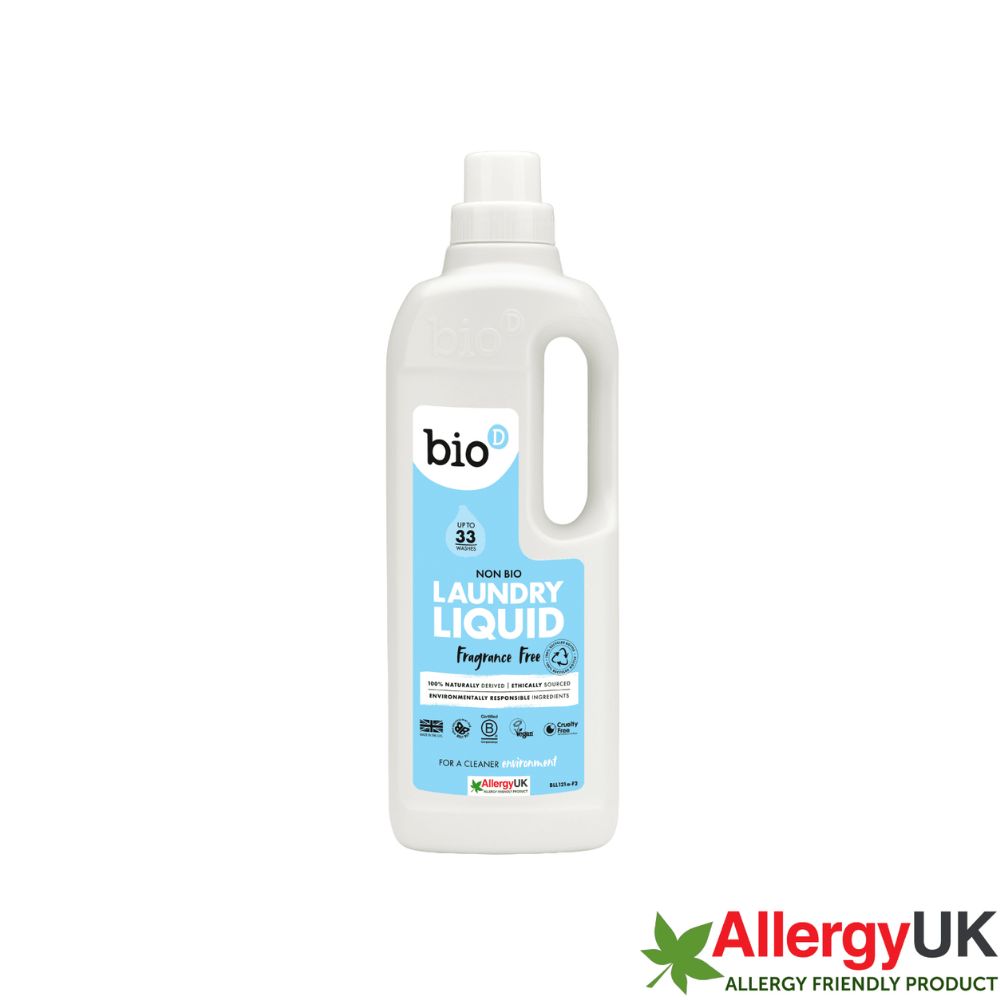 Bio-D Fragrance Free Laundry Liquid 1 Litre