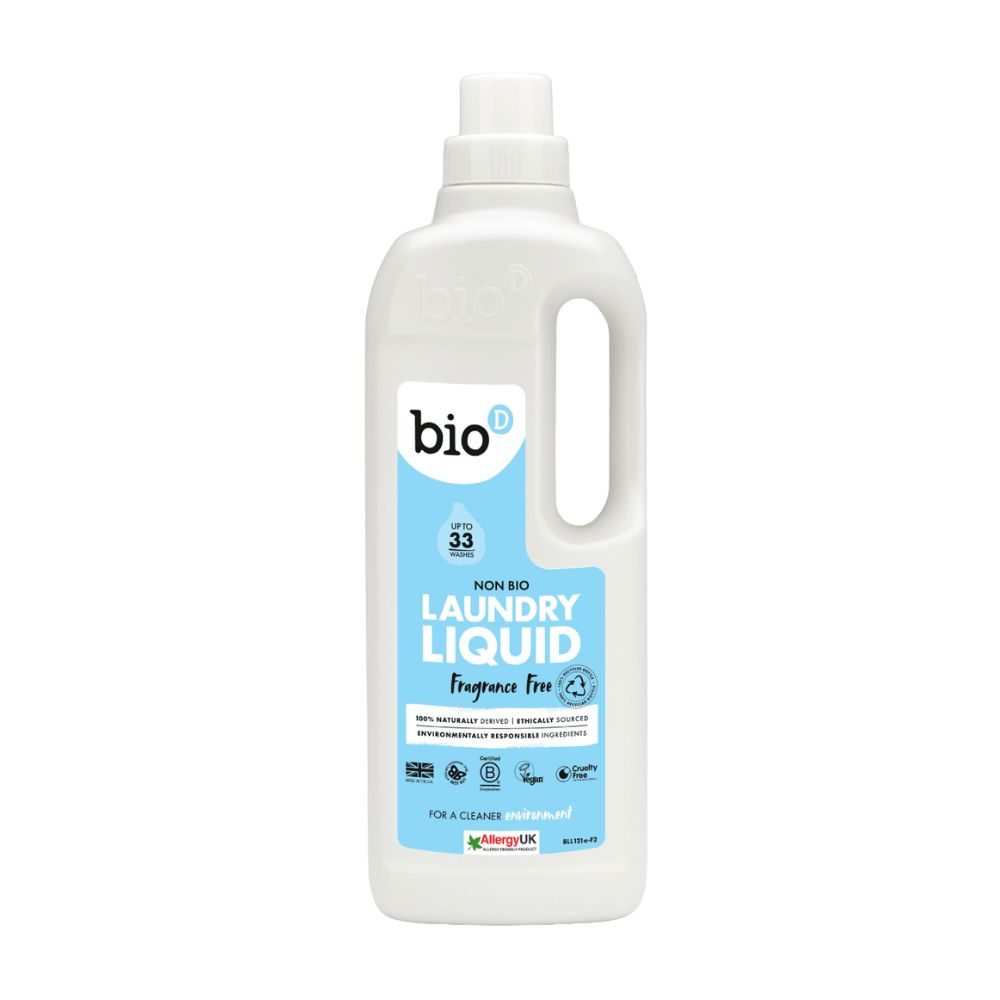 Bio-D Fragrance Free Laundry Liquid 1 Litre