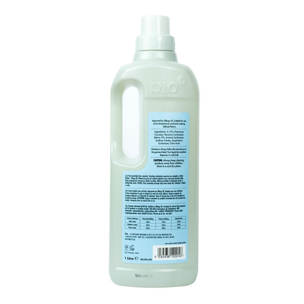 Bio-D Fragrance Free Laundry Liquid 1 Litre