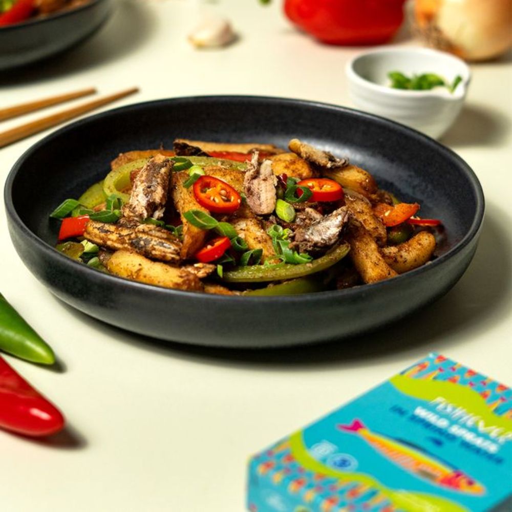 Fish4Ever Sprats in Spring Water 6 x 105g