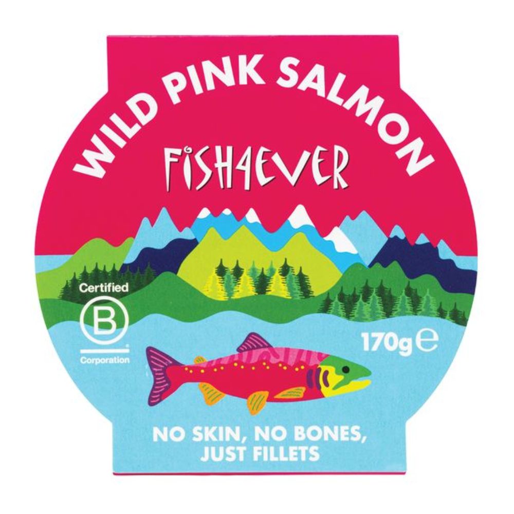 Fish4Ever Wild Pacific Pink Salmon 170g