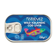 Fish4Ever Wild Icelandic Cod Liver 120g
