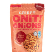 Onit Crispy Onions Flame Grilled Flavour 6 Pack x 95g