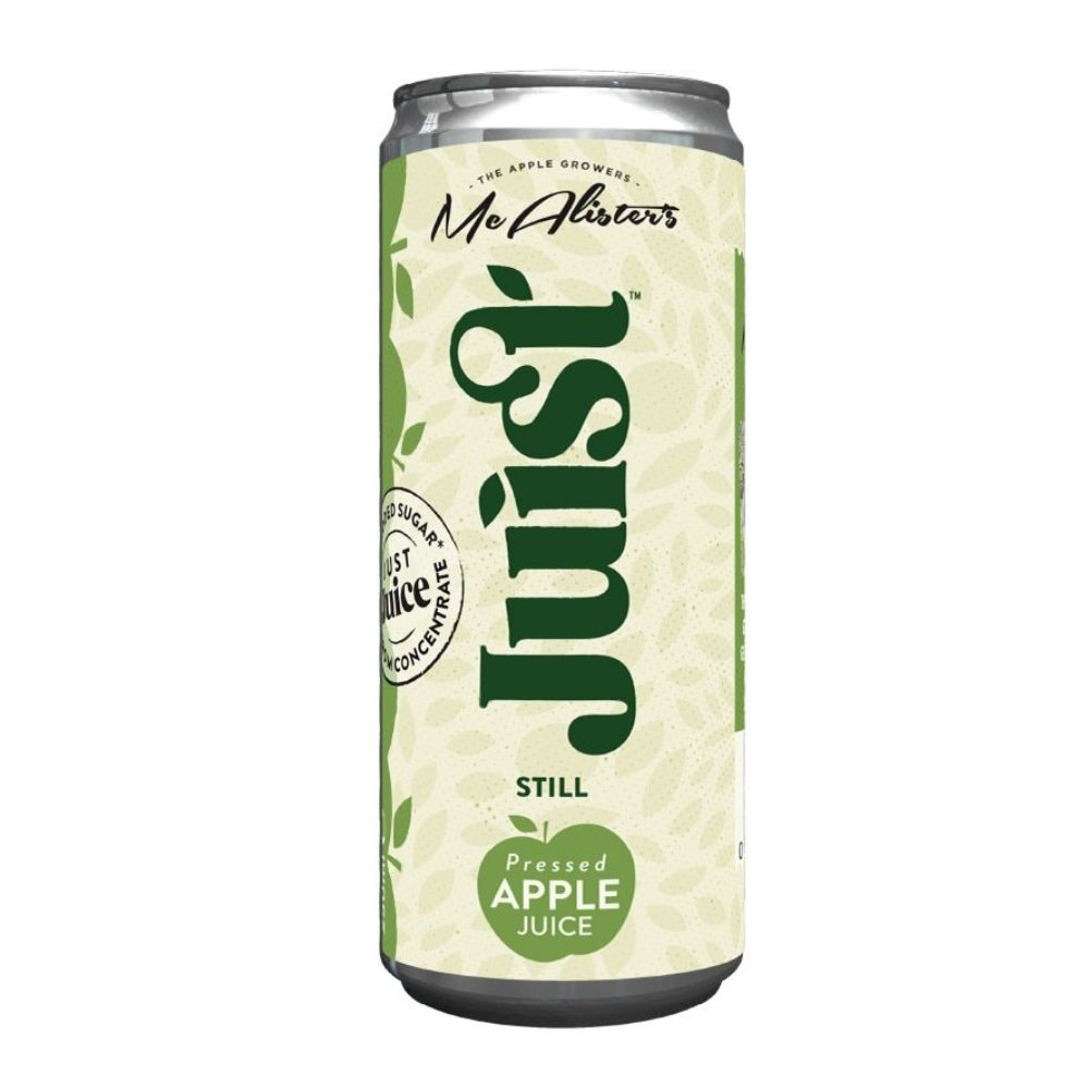 Juist Pure Still Apple Juice Can 12 x 250ml