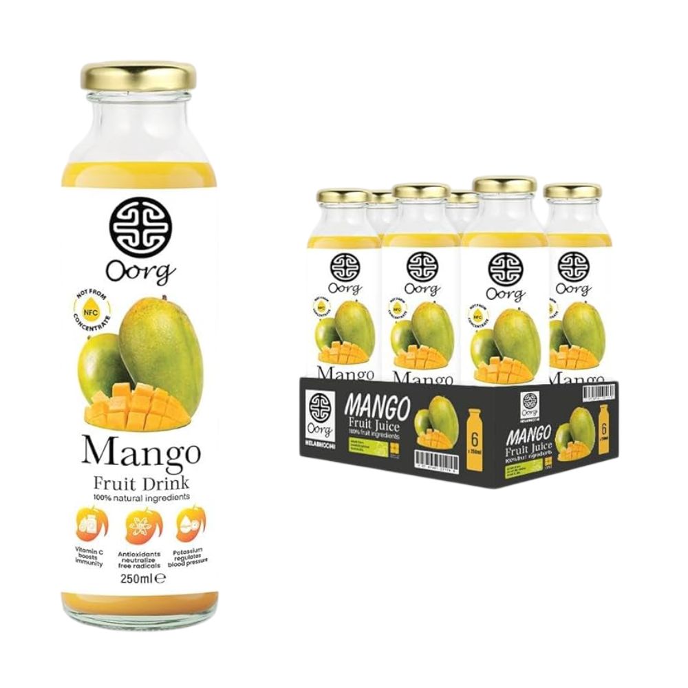OORG Natural Mango Juice 6 x 250ml