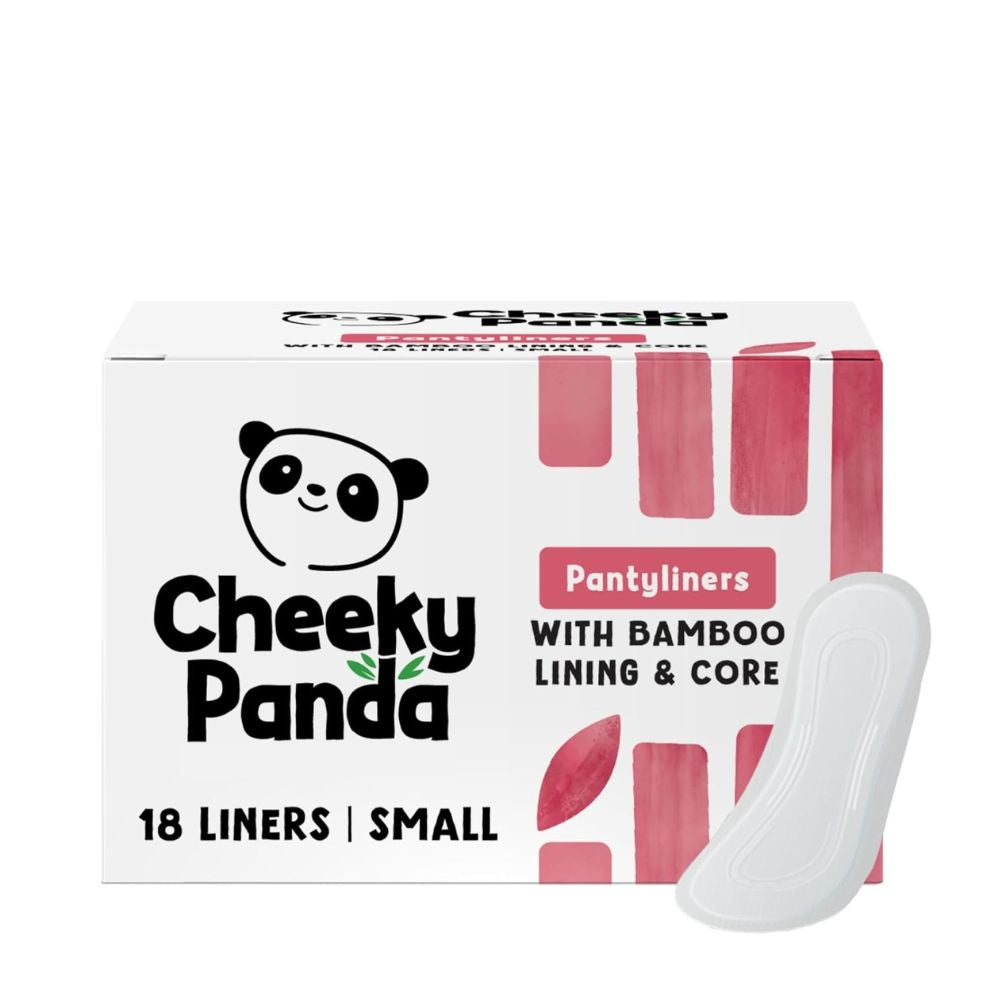 The Cheeky Panda Panty Liners With Bamboo 155mm 36 x 18 Liners