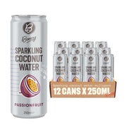 Bonsoy Sparkling Coconut Water Passionfruit 250ml x12