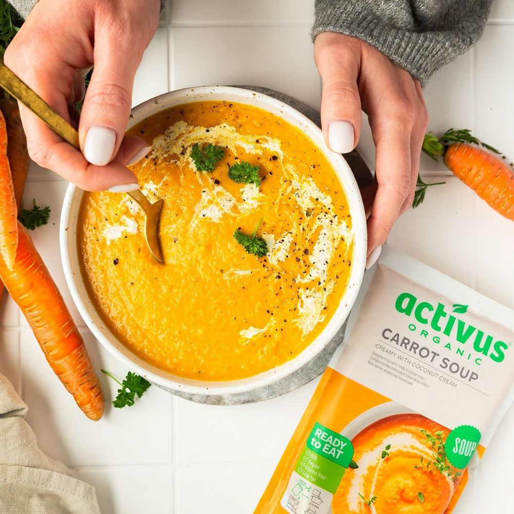 Activus Organic Carrot Soup 9 x 400g