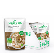 Activus Green Lentil Dhal Bowl 9 x 283g