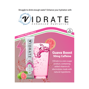 ViDrate Boost Guava Shelf Ready Display Unit 10 x 3g