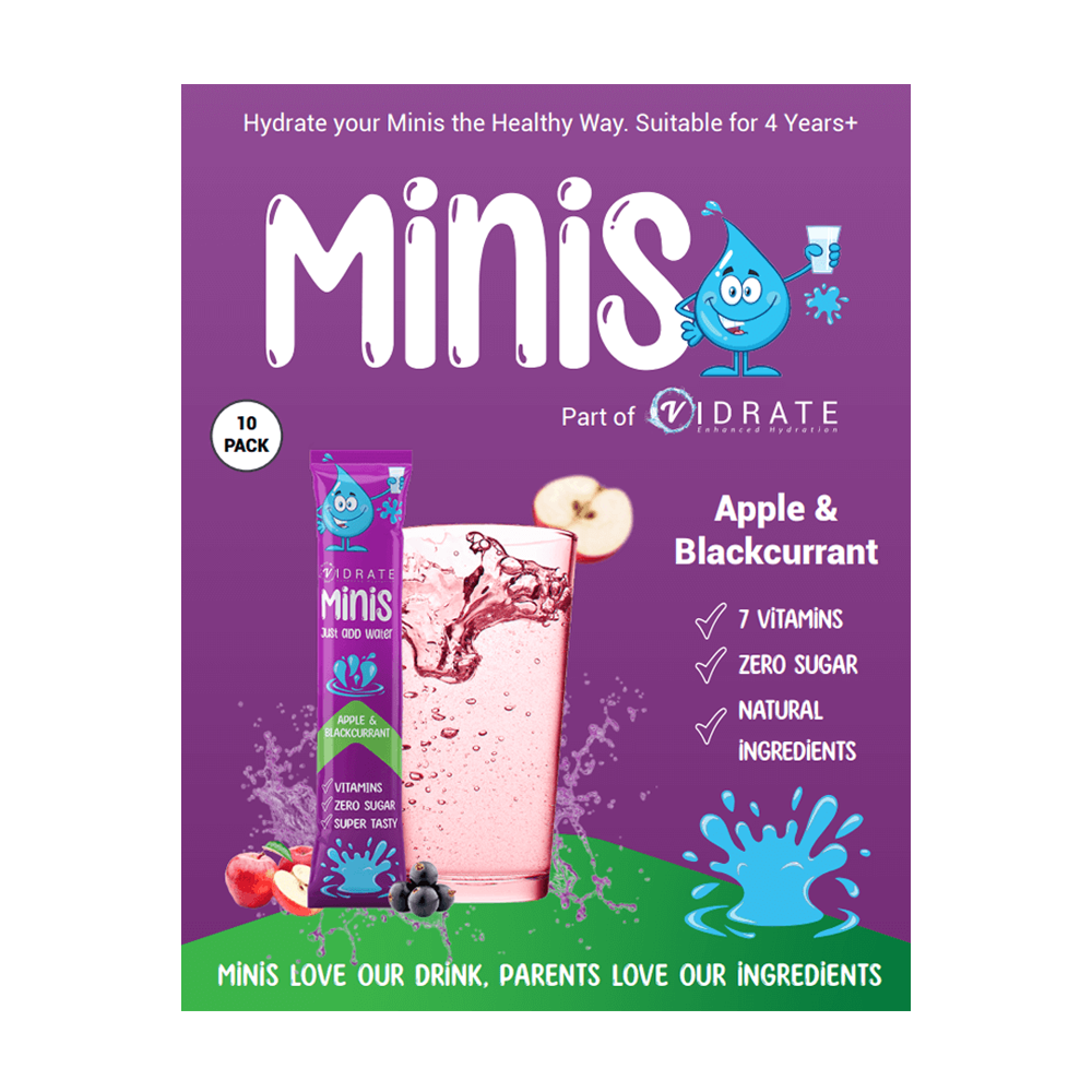ViDrate Minis AandB Shelf Ready Display Unit 10 x 2.5g