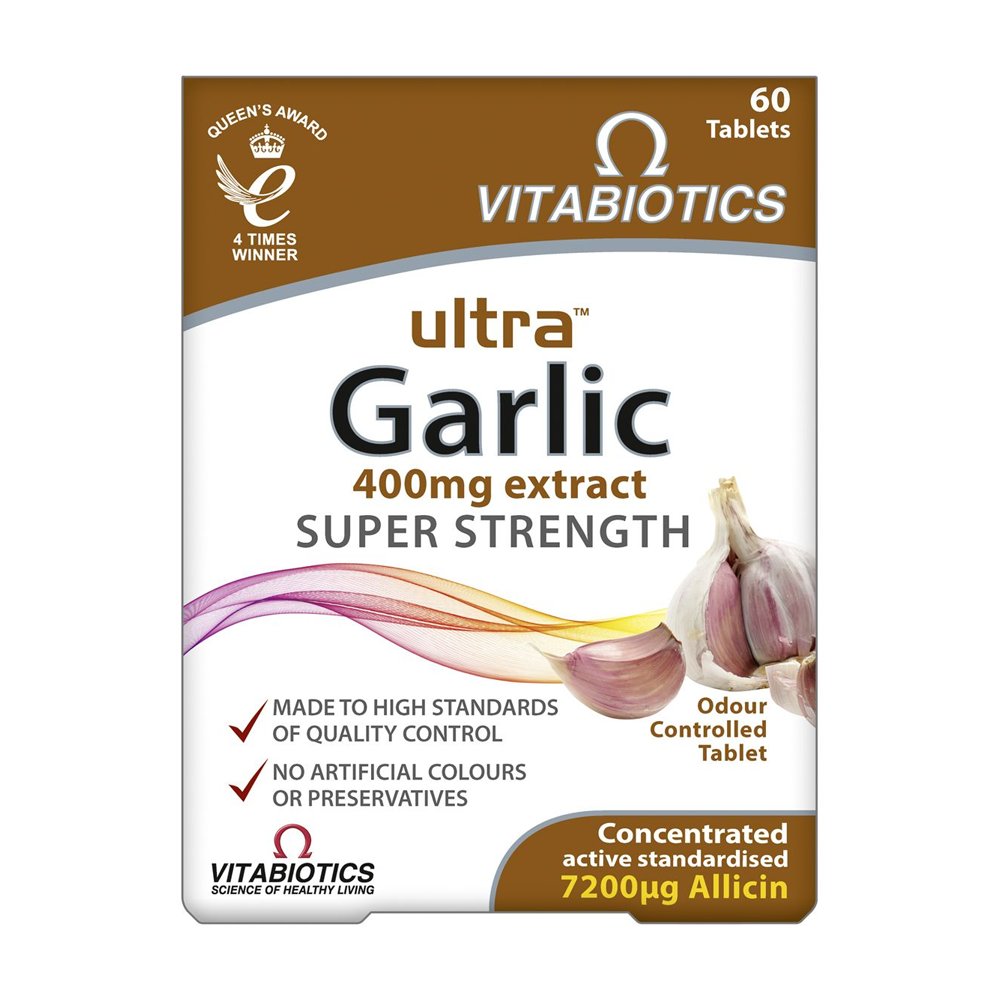 Vitabiotics Ultra Garlic 60 Tablets