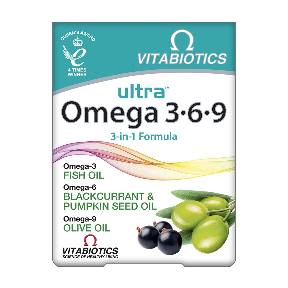 Vitabiotics Ultra Omega 3 6 9 60 Capsules