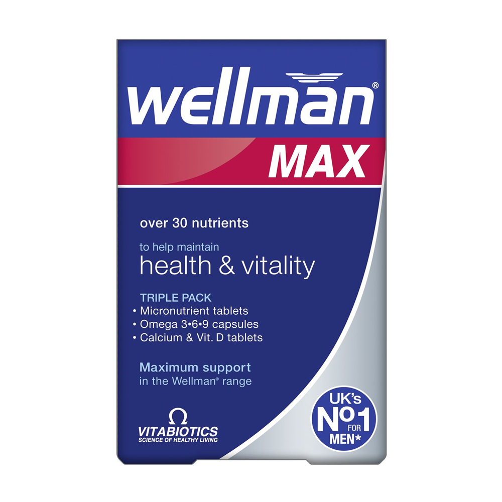 Vitabiotics Wellman Max  84 Tablets