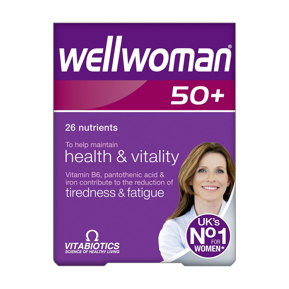 Vitabiotics Wellwoman 50+ 30 Tablets