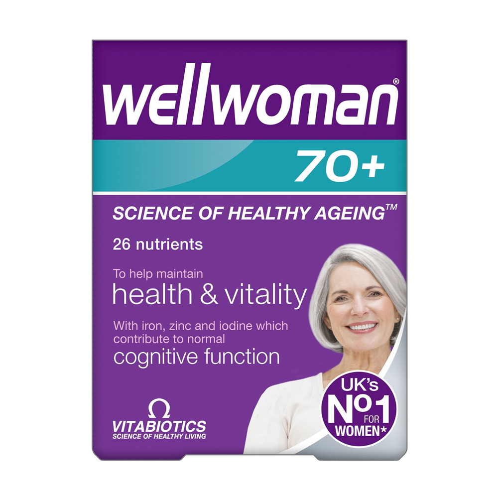 Vitabiotics Wellwoman 70+ 30 Tablets