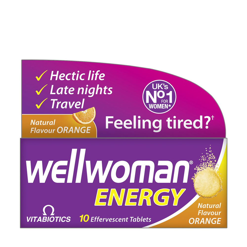 Vitabiotics Wellwoman Energy (Orange) 10 Tablets