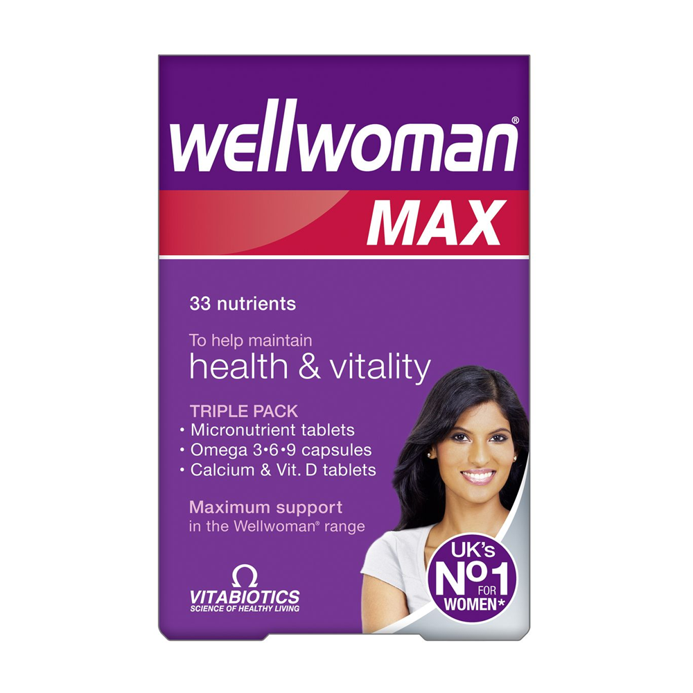 Vitabiotics Wellwoman Max 84 Tablets