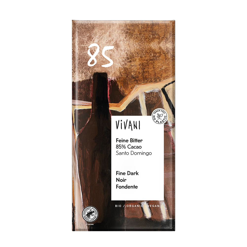 Vivani Organic Fine Dark 85% Cocoa 10 x 100g