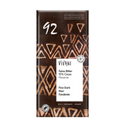 Vivani Fine Dark 92% Cocoa + Coconut Blossom Sugar 10 x 80g