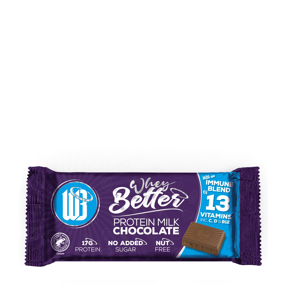 Whey Better Protein Milk Chocolate Immune Blend 12 x 75g