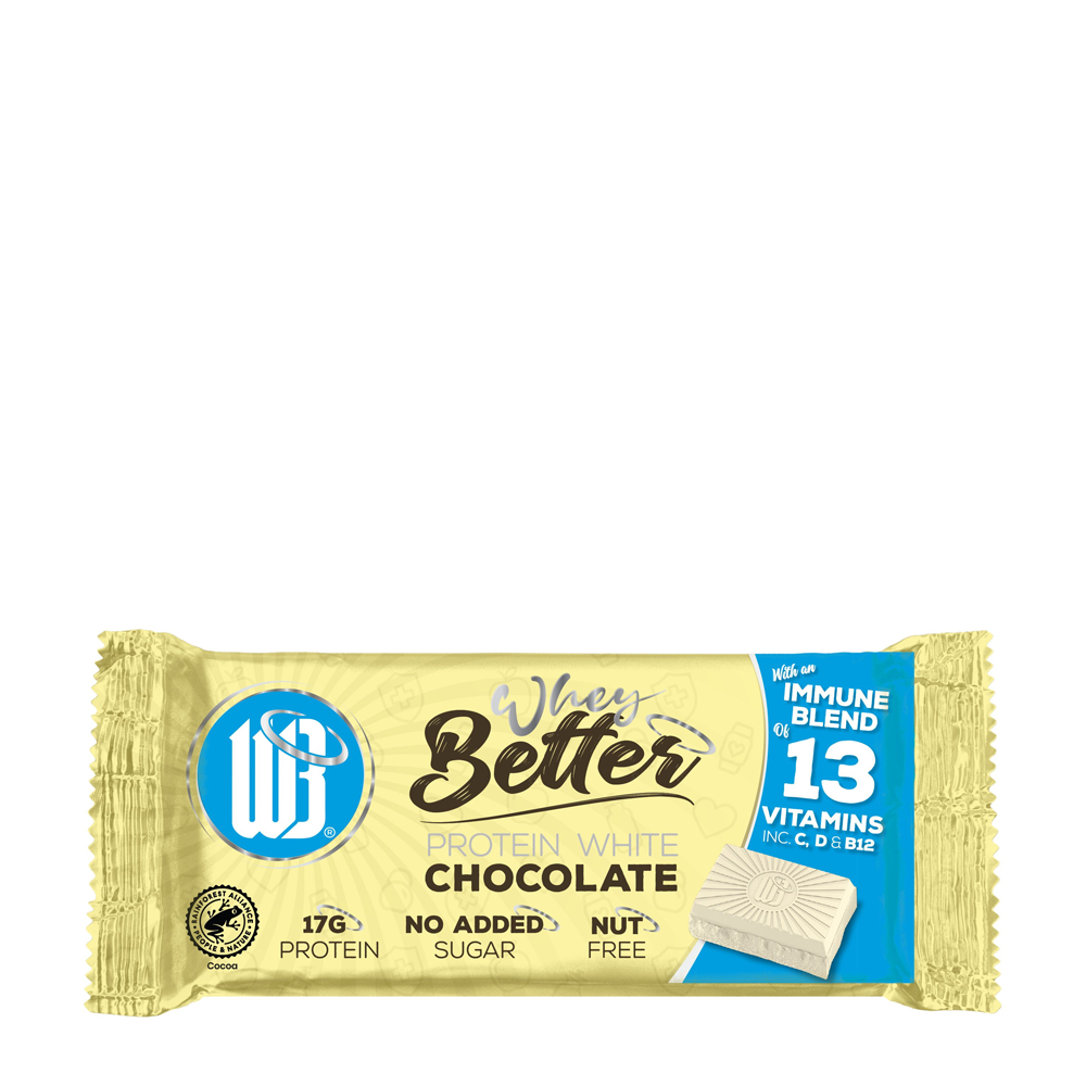 Whey Better Protein White Chocolate Immune Blend 12 x 75g