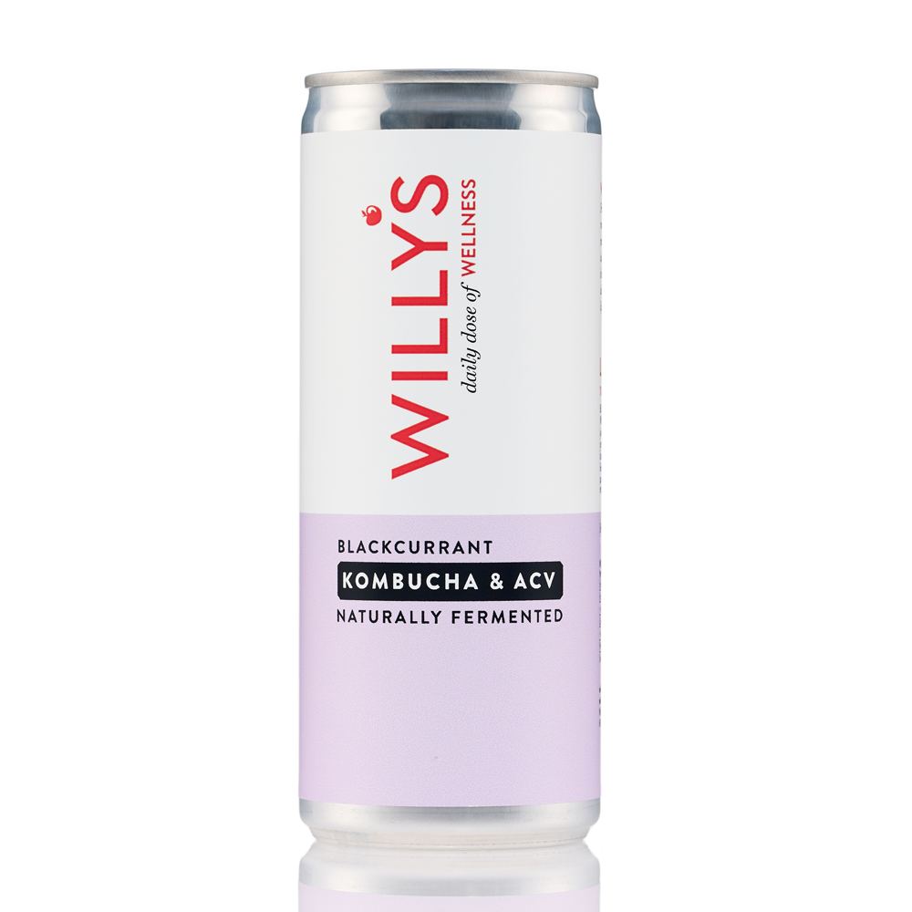 Willy's Blackcurrant Kombucha & Apple Cider Vinegar 250ml
