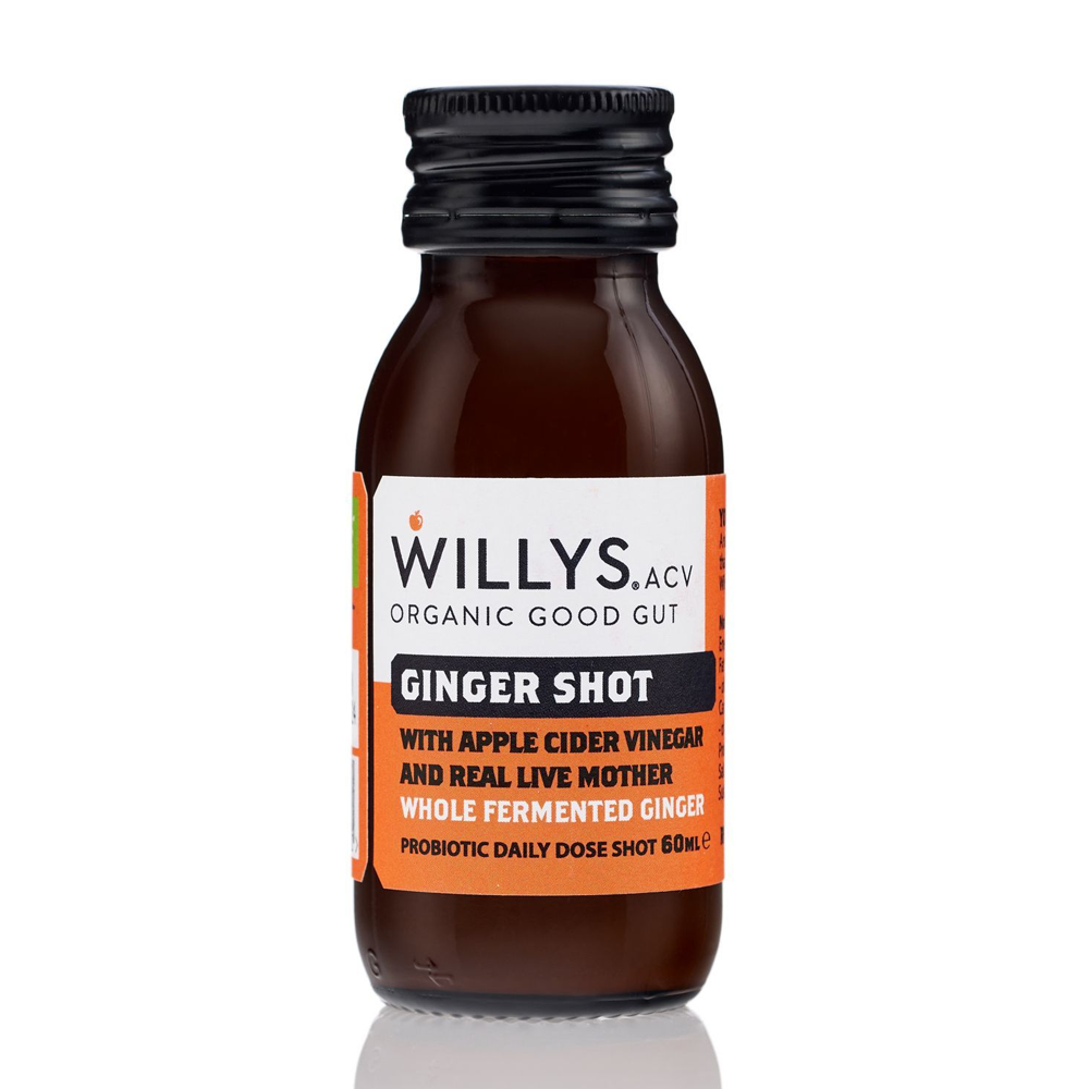 Willy's Organic Ginger & Apple Cider Vinegar Shot 60ml