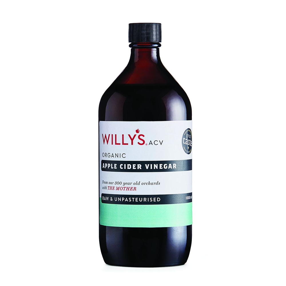 Willy's Organic Original Apple Cider Vinegar 1 Litre